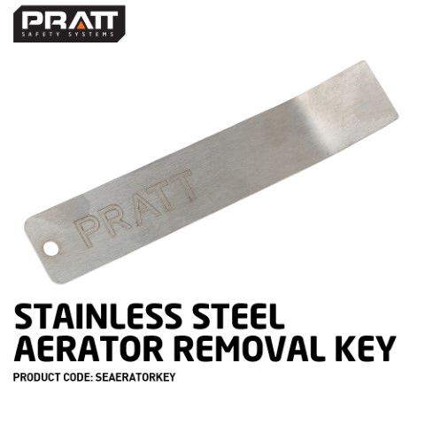 PRATT AERATOR REMOVAL KEY S/STEEL 